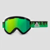 Ashbury Blackbird Green Flame (+Bonus Lens) Goggle -Sports - Matériel De Ski BlackbirdGreenFlameBonusLensGoggle