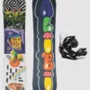 Alibi Snowboards Brain Rain 125 + Burton Smalls 2023 Snowboard-Set -Sports - Matériel De Ski BrainRain125BurtonSmalls2023SnowboardSet