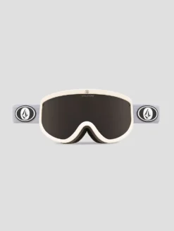 Volcom Footprints Light Grey/Khaki Goggle -Sports - Matériel De Ski FootprintsLightGreyKhakiGoggle 2