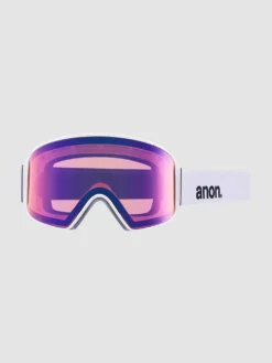 Anon M4 Cylindrical White (+Bonus Lens) Goggle -Sports - Matériel De Ski M4CylindricalWhiteBonusLensGoggle 3