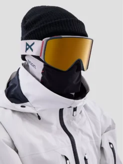 Anon M4s Cylindrical Warm Grey (+Bonus Lens) Goggle -Sports - Matériel De Ski M4sCylindricalWarmGreyBonusLensGoggle 2