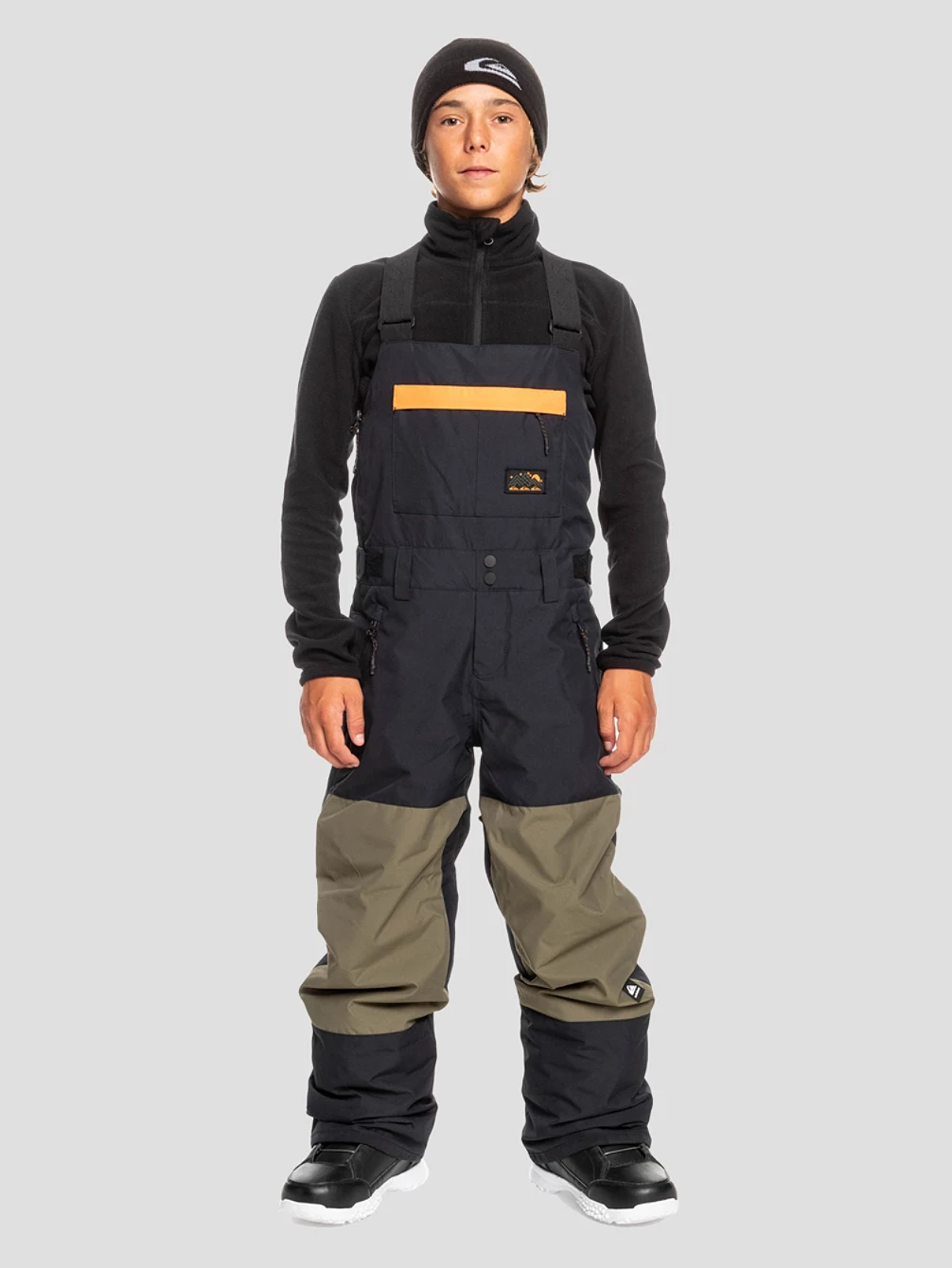 Quiksilver Mash Up Bib Pants 3 Quiksilver Mash Up Bib Pants