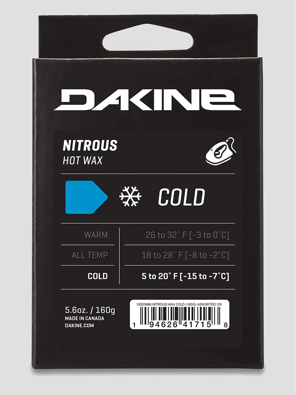 Dakine Nitrous Cold 160g Wachs 3 Dakine Nitrous Cold 160g Wachs