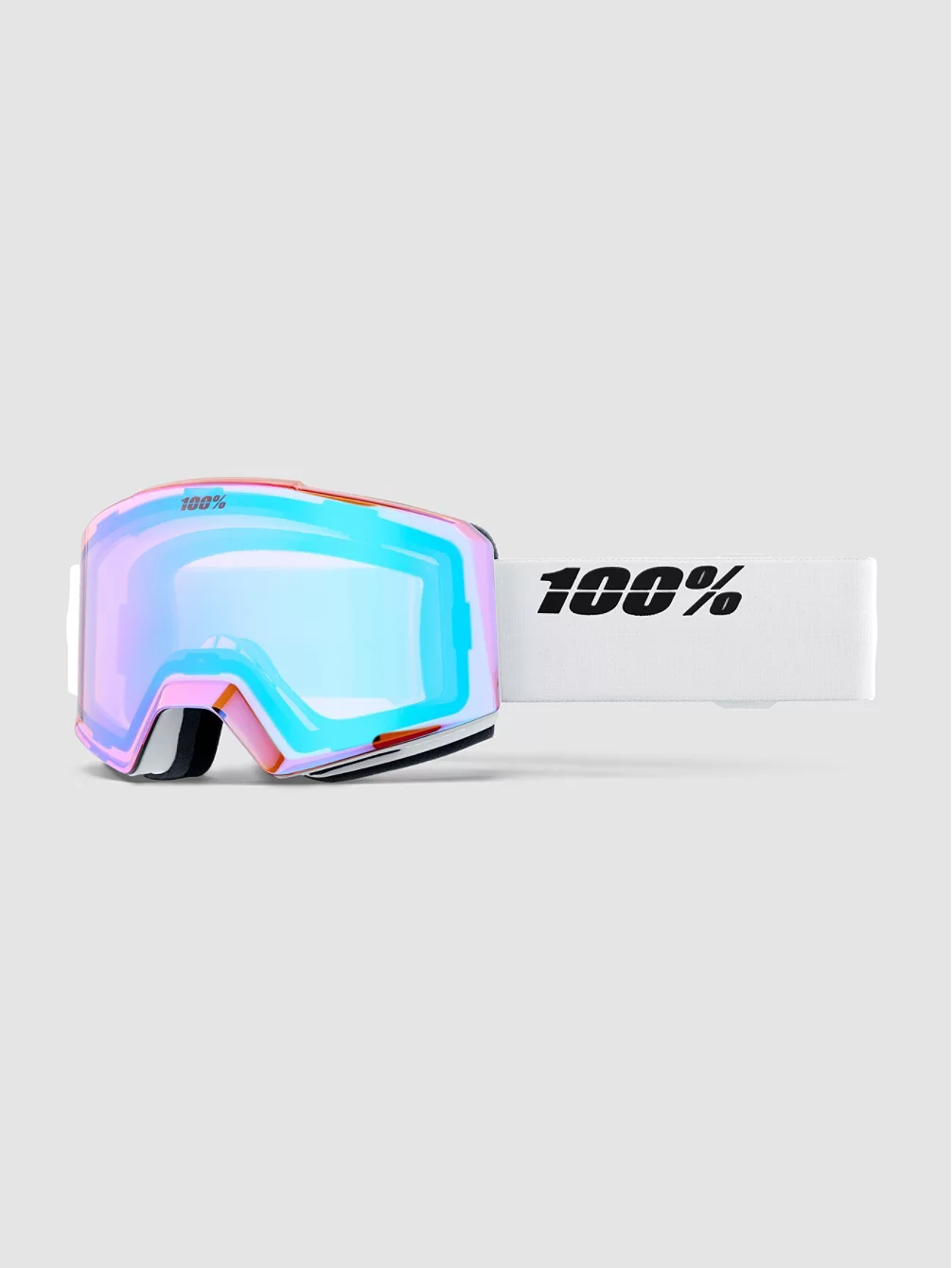 100Percent Norg Hiper White/Green Goggle 4 100Percent Norg Hiper White/Green Goggle – Image 2