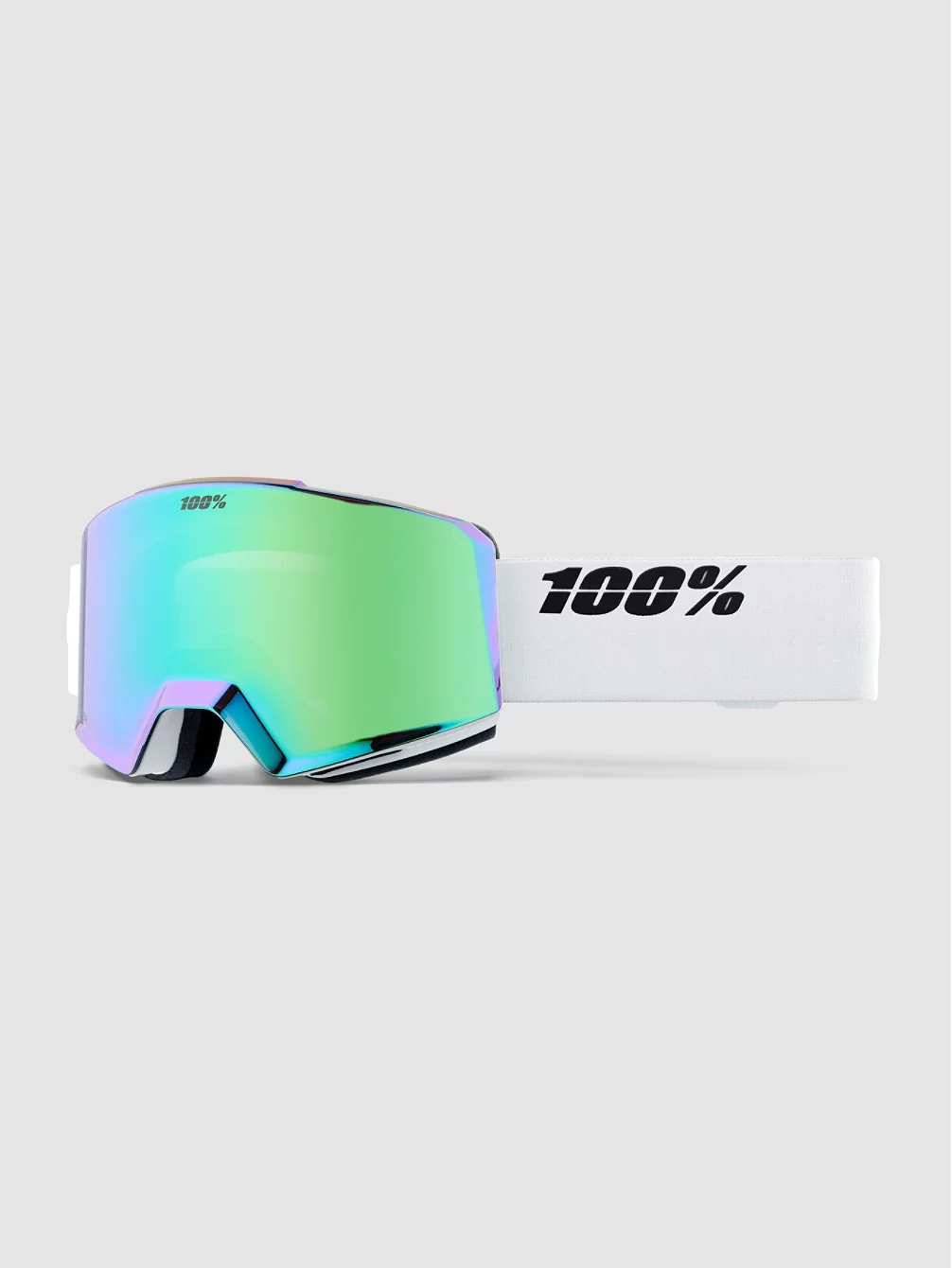 100Percent Norg Hiper White/Green Goggle 3 100Percent Norg Hiper White/Green Goggle