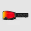 100Percent Okan Hiper Black/Red Goggle -Sports - Matériel De Ski OkanHiperBlackRedGoggle