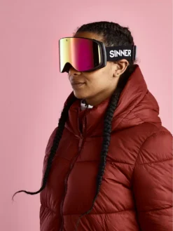 Sinner Olympia + Matte Black Goggle -Sports - Matériel De Ski OlympiaMatteBlackGoggle 1
