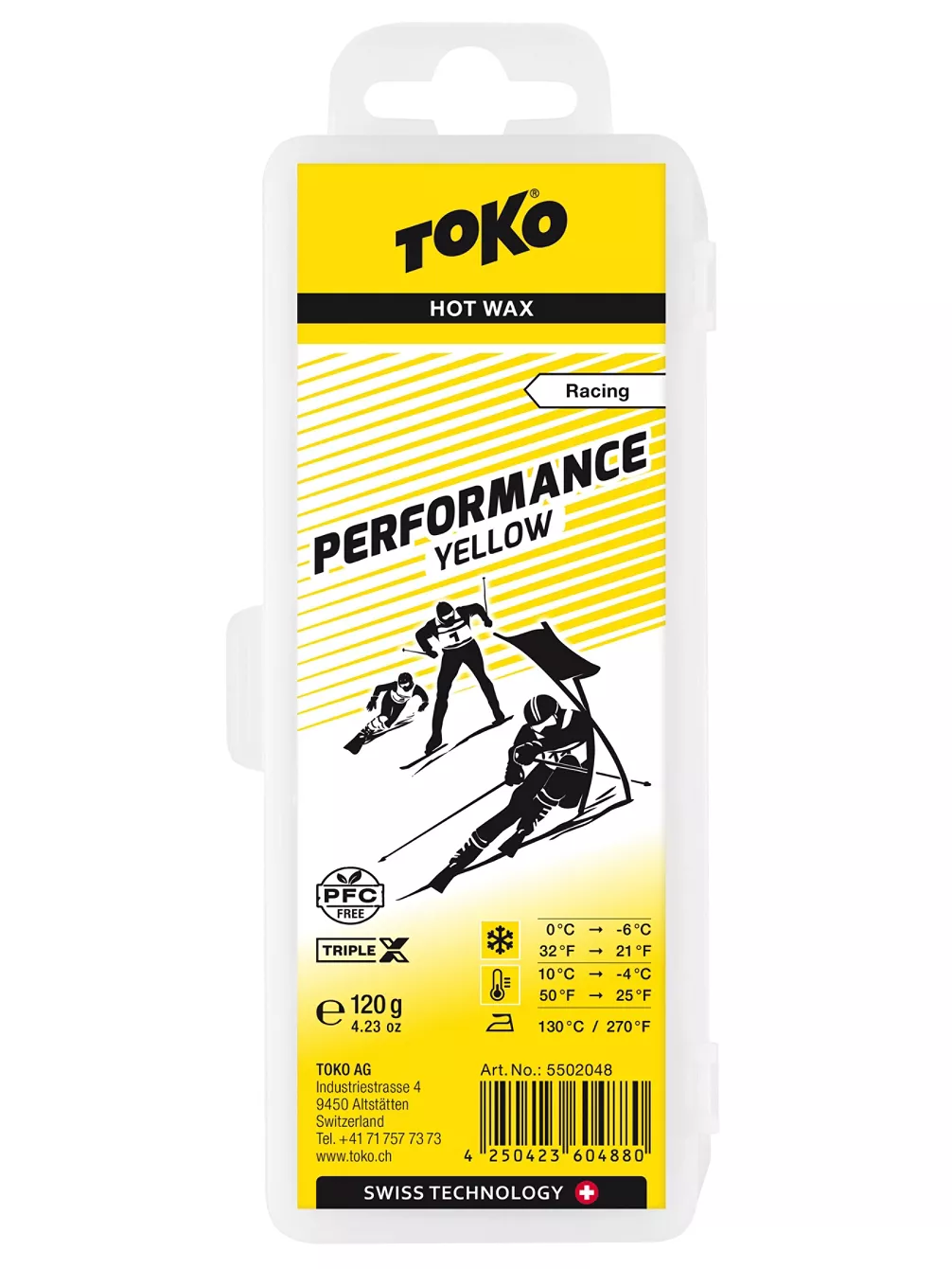 Toko Performance Yellow 120g Wachs 3 Toko Performance Yellow 120g Wachs
