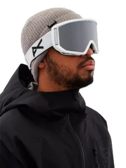 Anon Relapse White (+Bonus Lens) Goggle -Sports - Matériel De Ski RelapseWhiteBonusLensGoggle 2