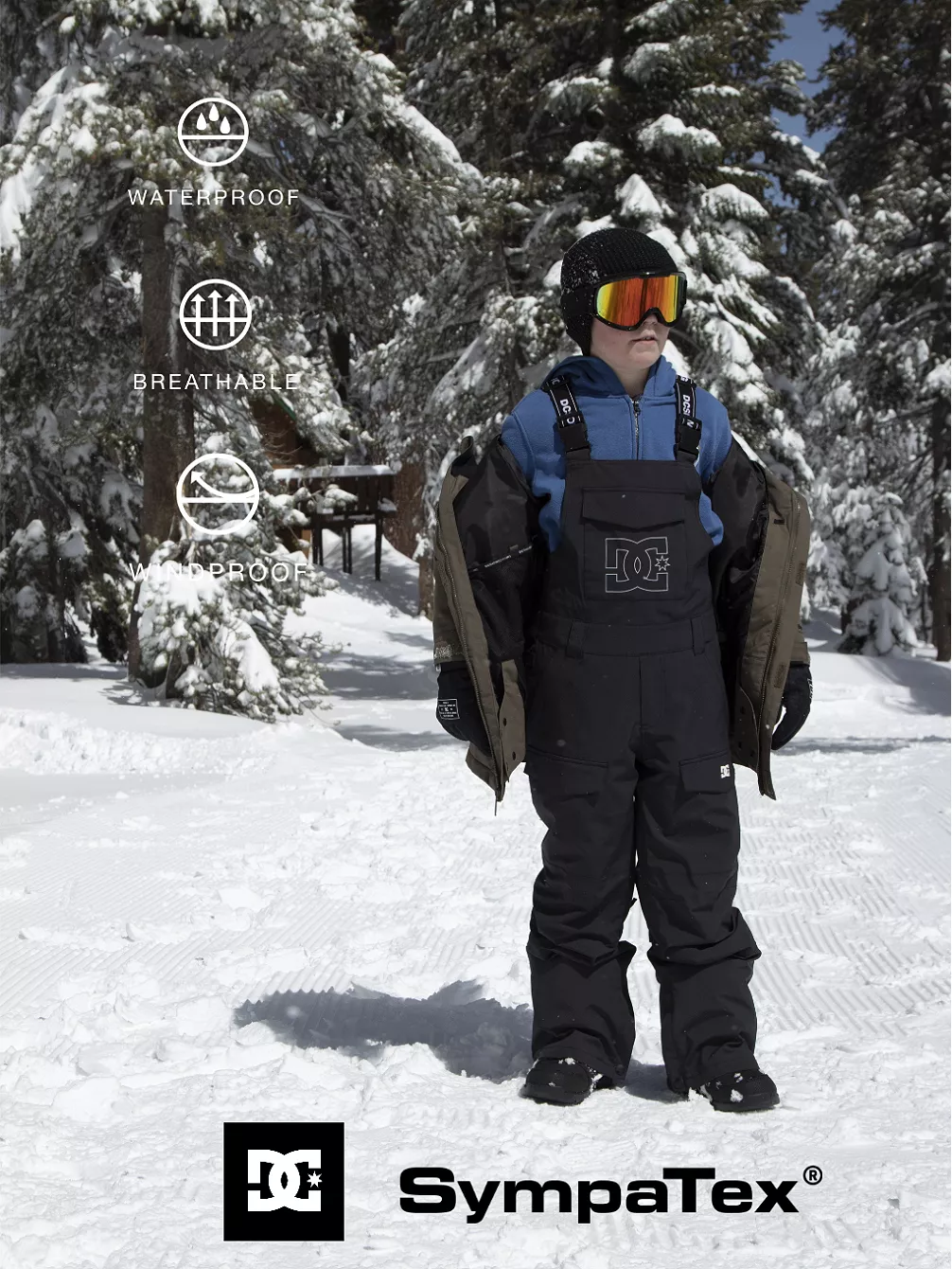 DC Roadblock 30K Sympatex Bib Pants 5 DC Roadblock 30K Sympatex Bib Pants – Image 3