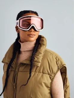 Sinner Sin Valley S Matte White (+Bonus Lens) Goggle -Sports - Matériel De Ski SinValleySMatteWhiteBonusLensGoggle 3