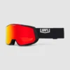 100Percent Snowcraft Xl Hiper Black/Red Goggle -Sports - Matériel De Ski SnowcraftXlHiperBlackRedGoggle