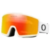 Oakley Target Line L Matte White Goggle -Sports - Matériel De Ski TargetLineLMatteWhiteGoggle