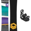 FTWO Union 145 + Junior M Black 2023 Snowboard-Set