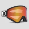 Volcom Yae Gloss Black Goggle -Sports - Matériel De Ski YaeGlossBlackGoggle